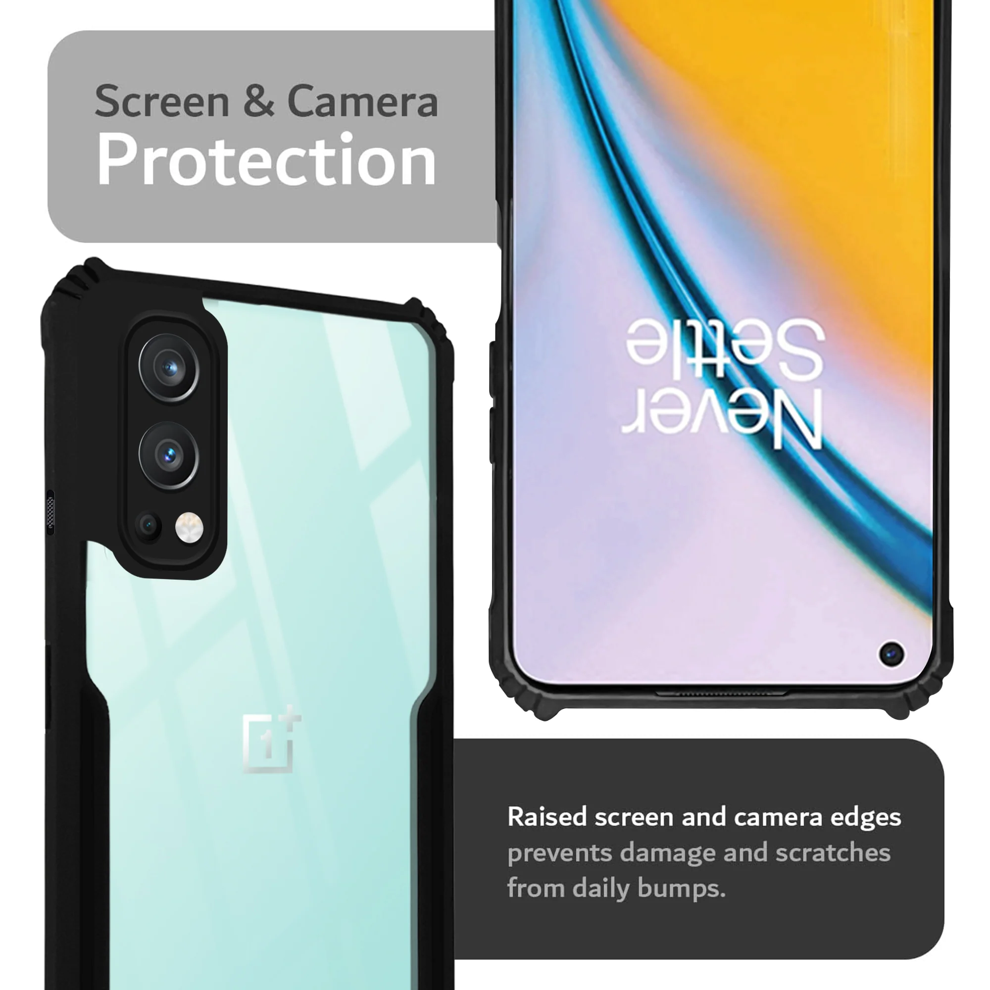 Premium Acrylic Transparent Back Cover for Oneplus Nord 2 5G - Image 6