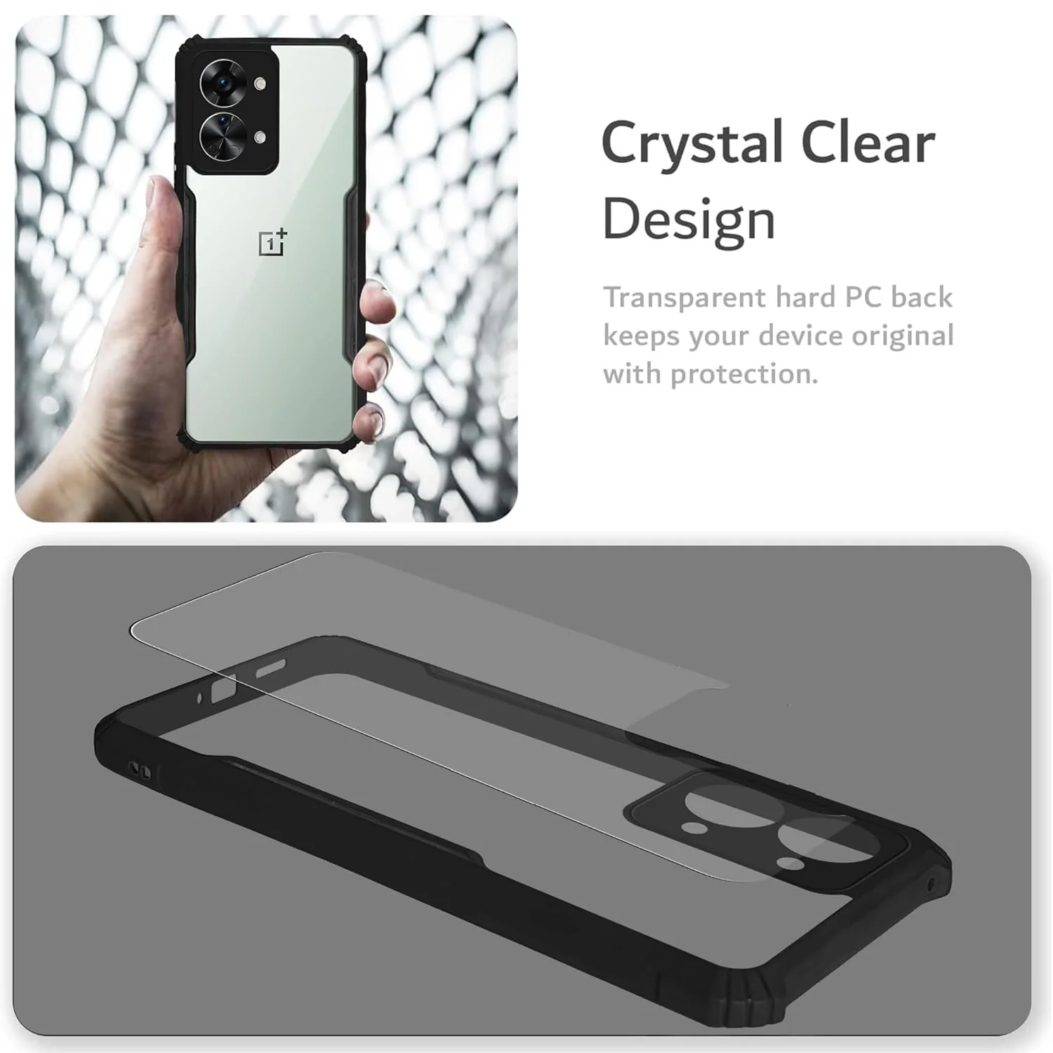 Premium Acrylic Transparent Back Cover for OnePlus Nord 2T 5G - Image 6