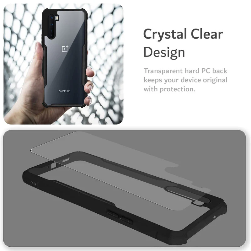 Premium Acrylic Transparent Back Cover for Oneplus Nord - Image 5