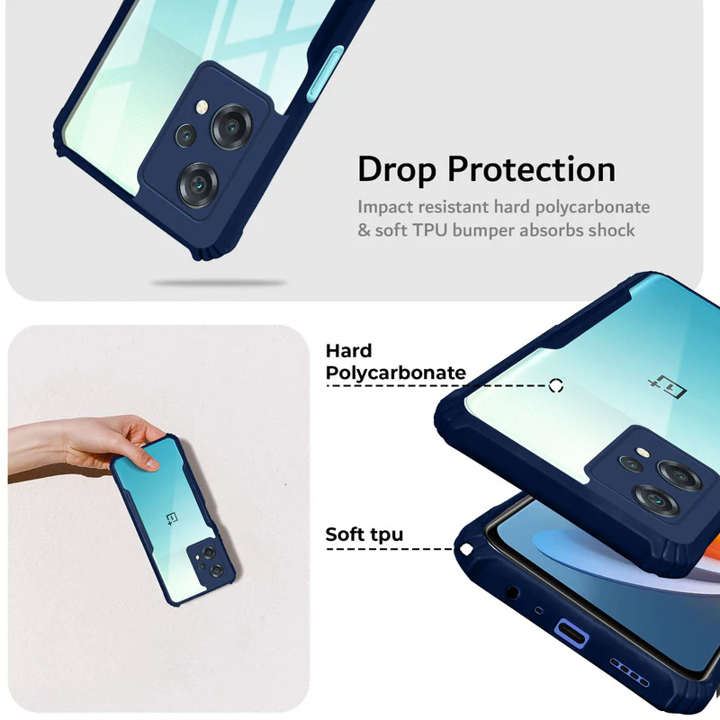 Premium Acrylic Transparent Back Cover for OnePlus Nord CE 2 Lite 5G - Image 3