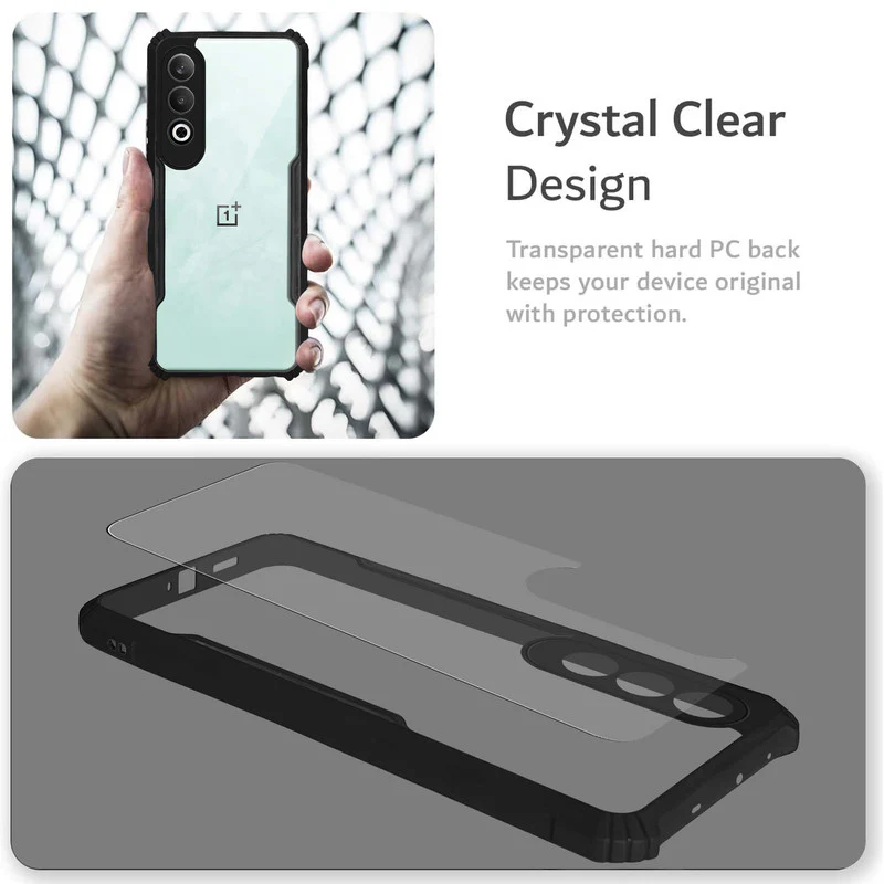 Premium Acrylic Transparent Back Cover for OnePlus Nord CE 4 5G - Image 4