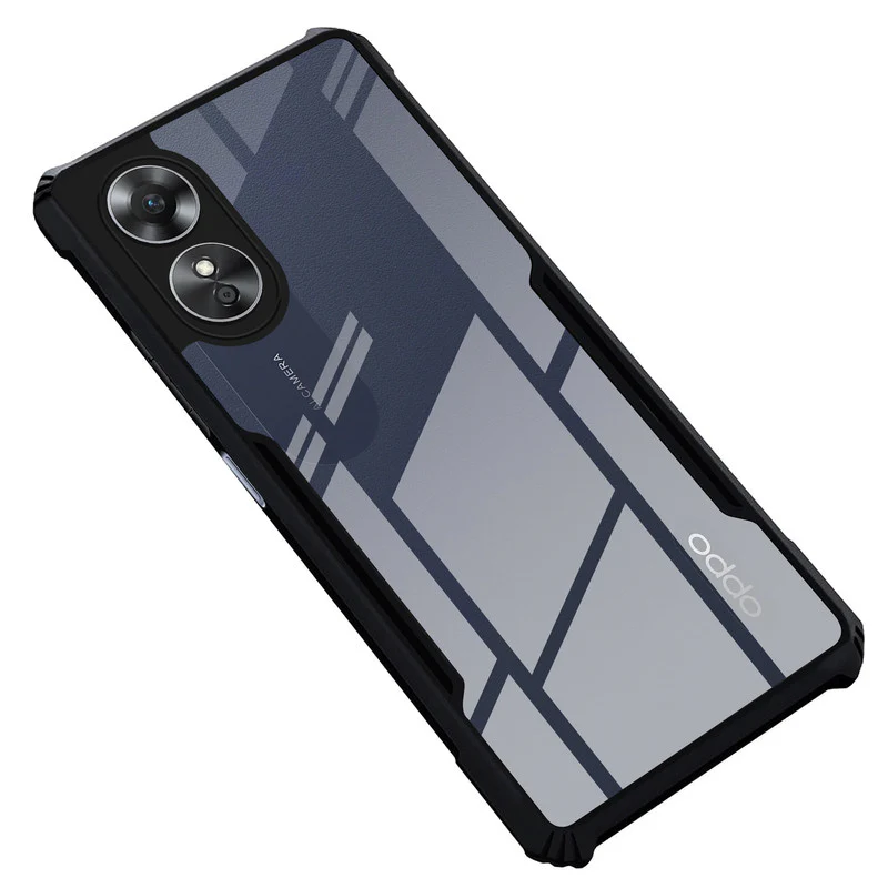 Premium Acrylic Transparent Back Cover for Oppo A17