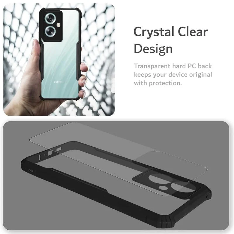 Premium Acrylic Transparent Back Cover for Oppo A79 5G - Image 5