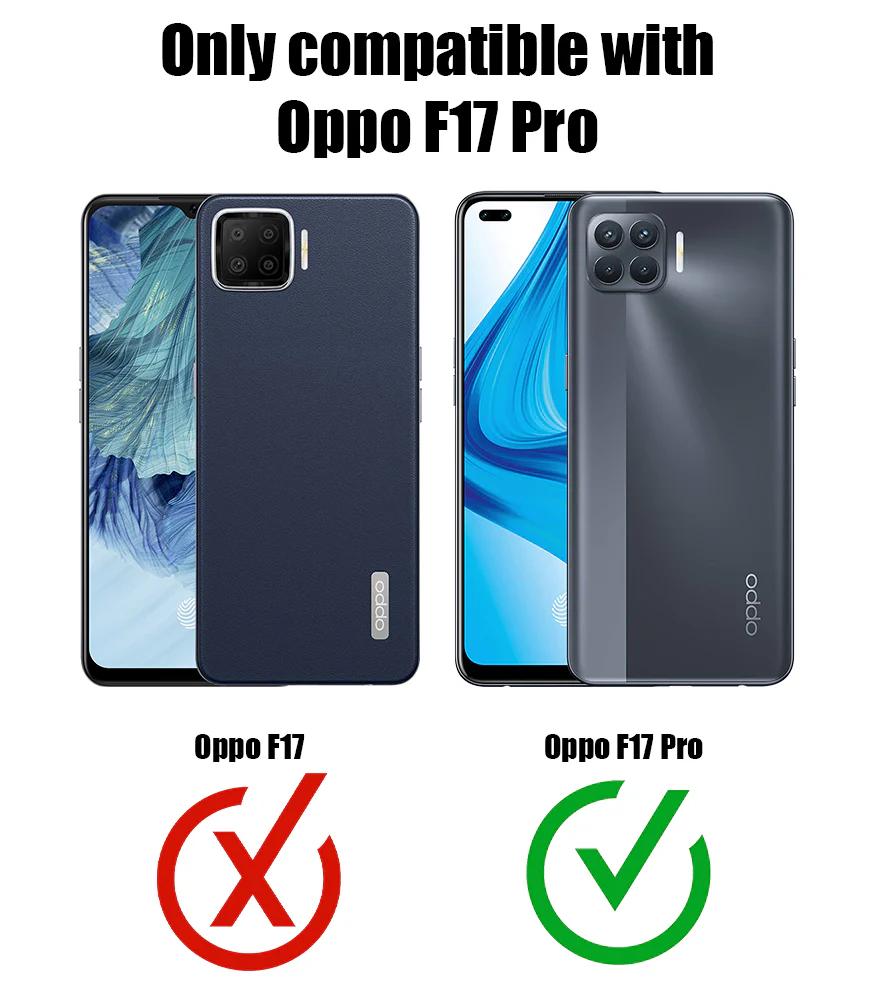 Premium Acrylic Transparent Back Cover for Oppo F17 Pro - Image 2