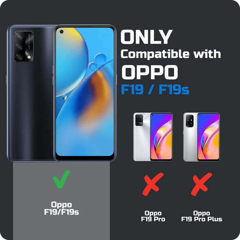 Premium Acrylic Transparent Back Cover for Oppo F19 4G - Image 2