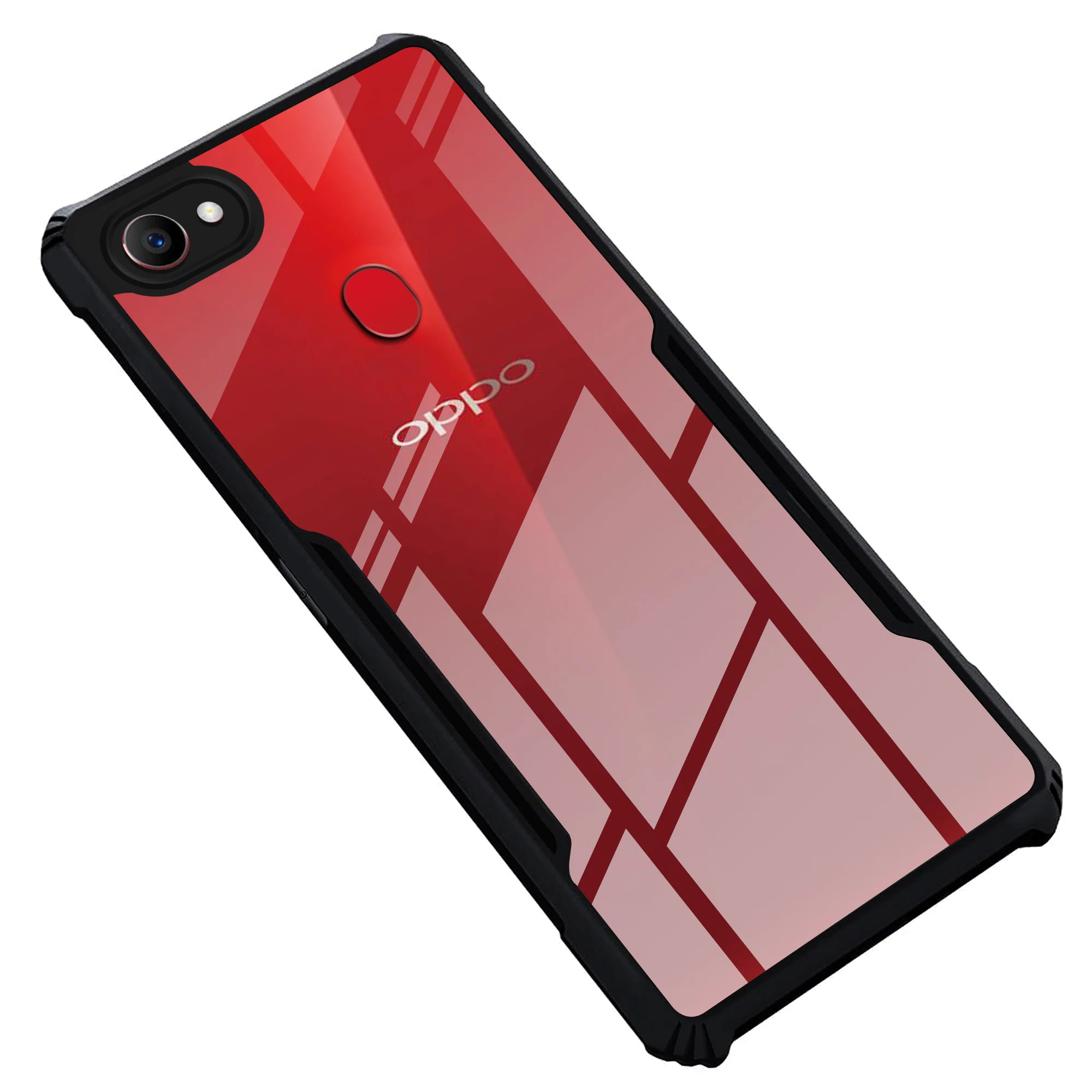 Premium Acrylic Transparent Back Cover for Oppo F7