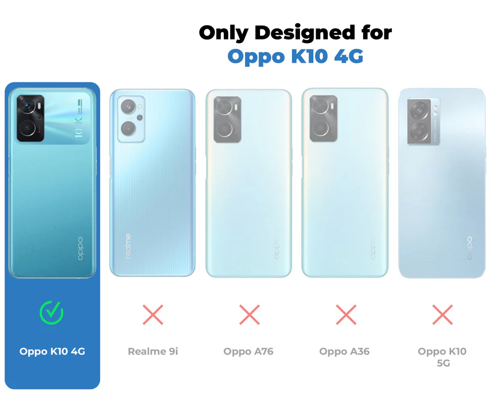 Premium Acrylic Transparent Back Cover for Oppo K10 4G - Image 10