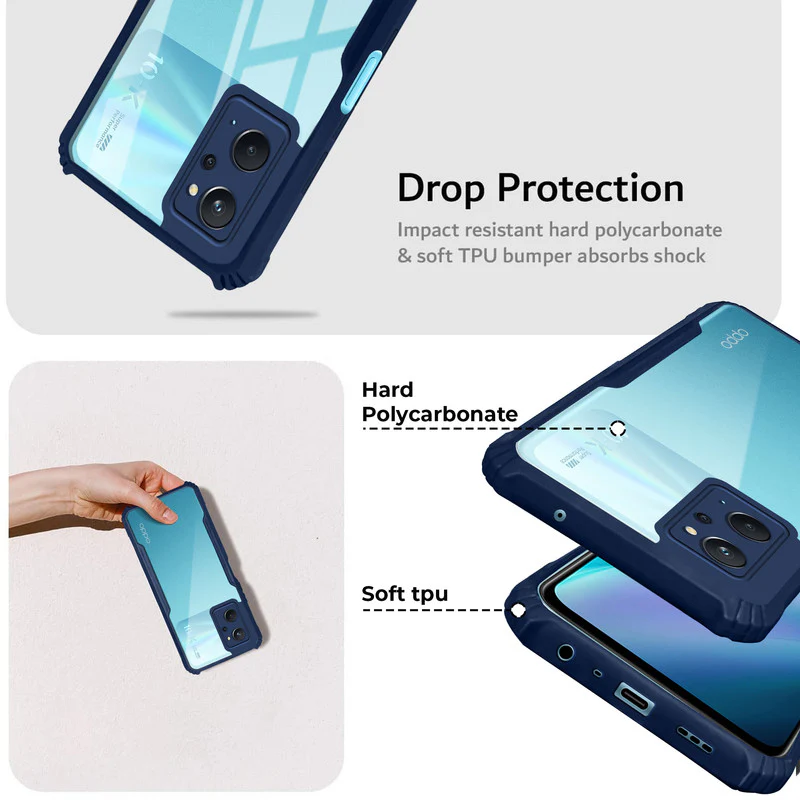 Premium Acrylic Transparent Back Cover for Oppo K10 4G - Image 11