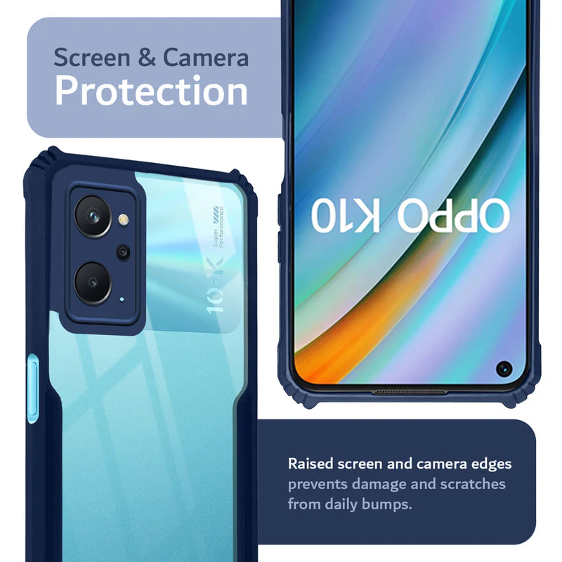 Premium Acrylic Transparent Back Cover for Oppo K10 4G - Image 14