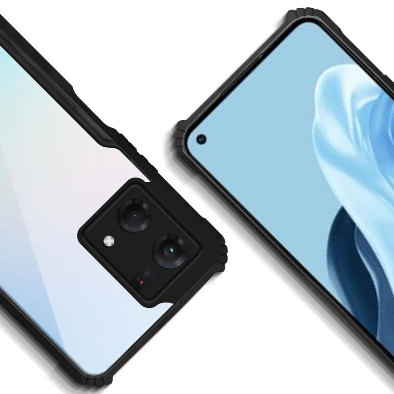 Premium Acrylic Transparent Back Cover for Oppo Reno 7 4G - Image 7