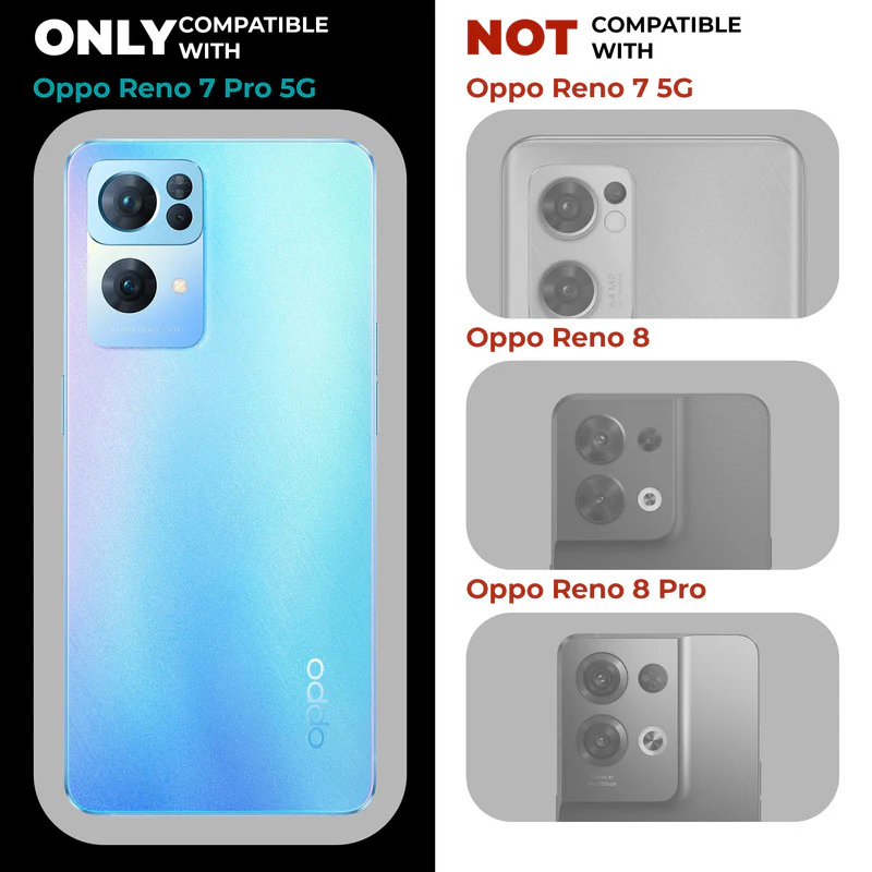 Premium Acrylic Transparent Back Cover for Oppo Reno 7 Pro 5G - Image 2