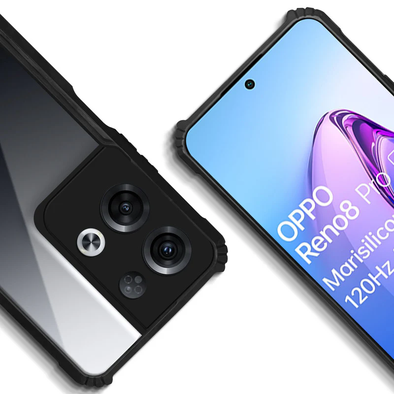 Premium Acrylic Transparent Back Cover for Oppo Reno 8 Pro 5G - Image 8