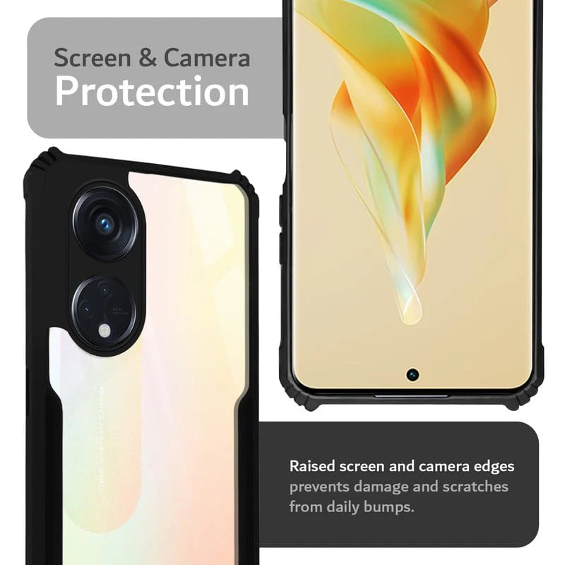 Premium Acrylic Transparent Back Cover for Oppo Reno 8T 5G - Image 7