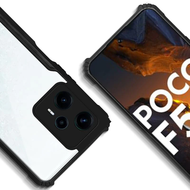 Premium Acrylic Transparent Back Cover for Poco F5 5G - Image 8