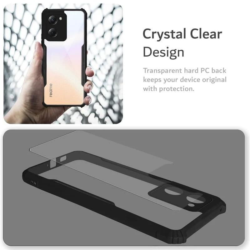 Premium Acrylic Transparent Back Cover for Realme 10 4G - Image 6
