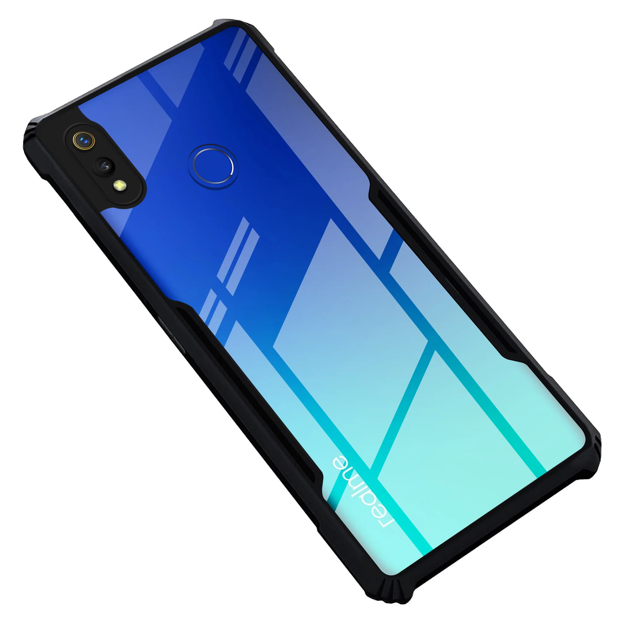 Premium Acrylic Transparent Back Cover for Realme 3 Pro