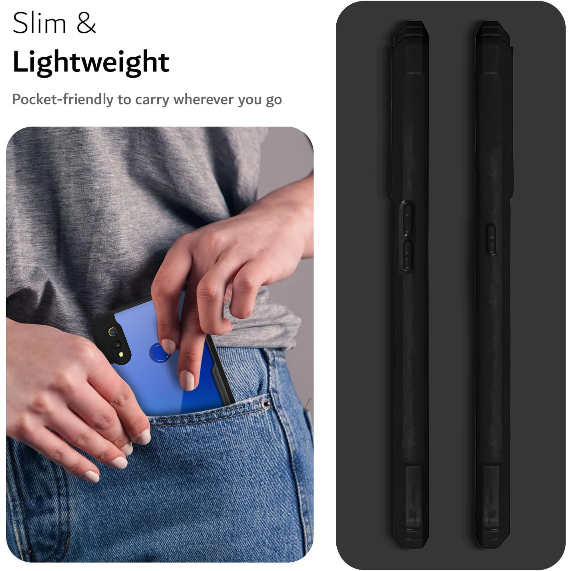 Premium Acrylic Transparent Back Cover for Realme 3 Pro - Image 7