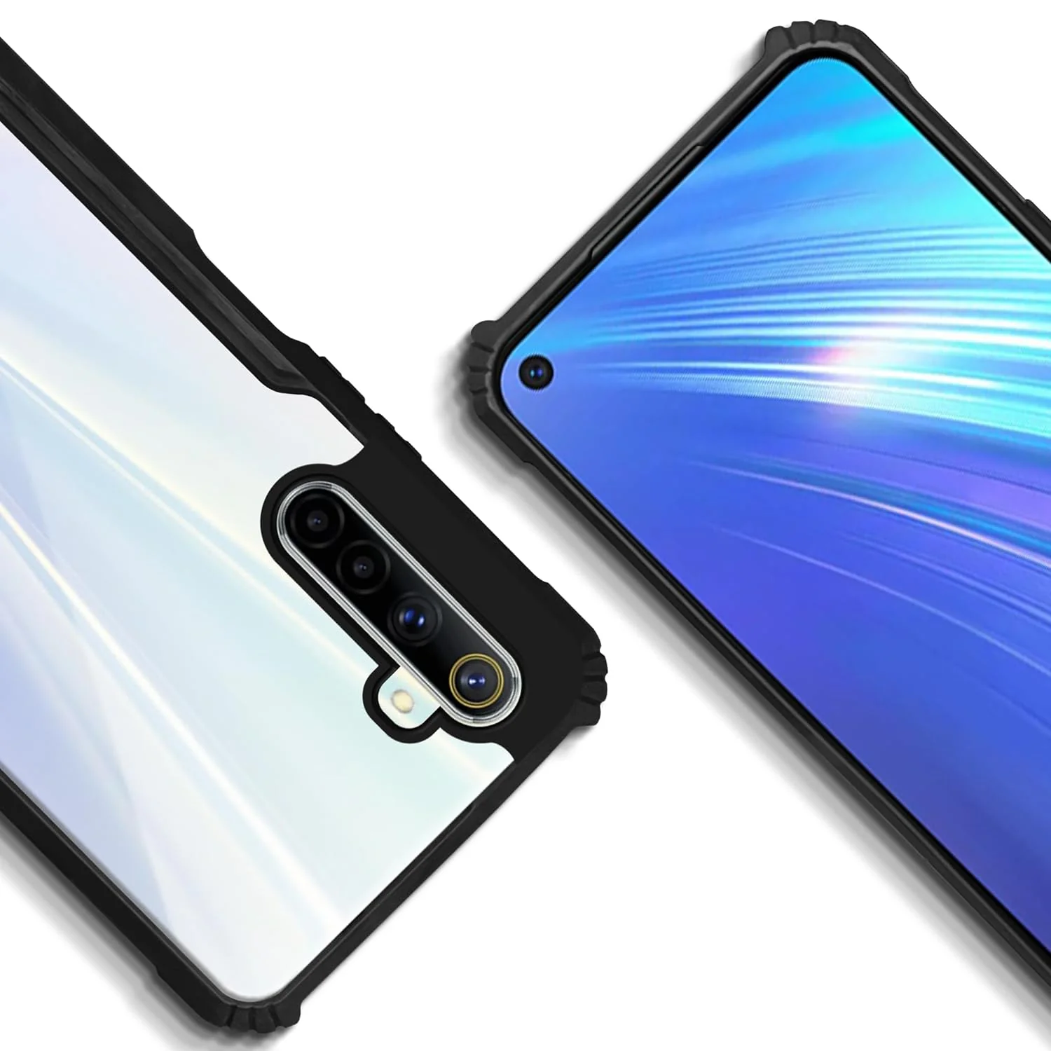 Premium Acrylic Transparent Back Cover for Realme 6 - Image 8