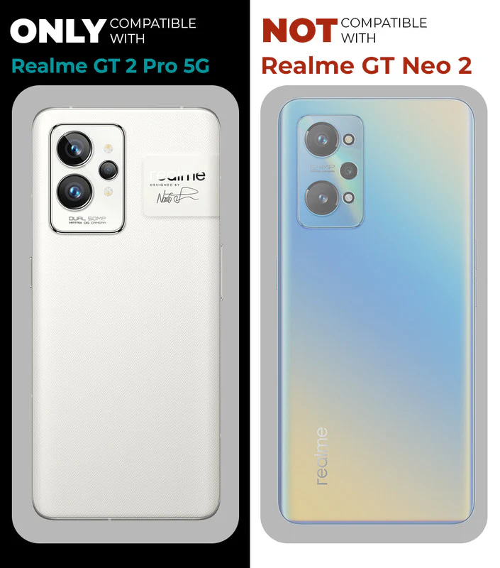 Premium Acrylic Transparent Back Cover for Realme GT 2 Pro - Image 2
