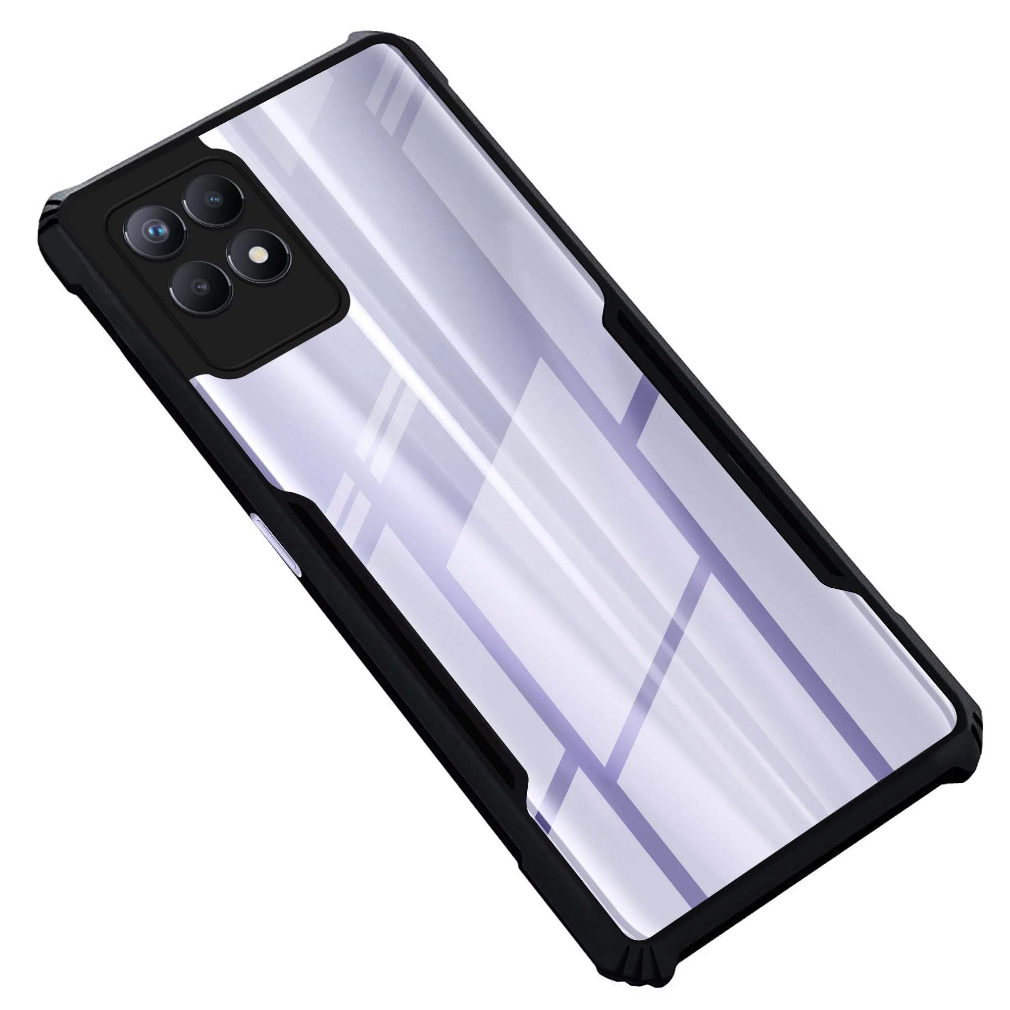 Premium Acrylic Transparent Back Cover for Realme Narzo 50