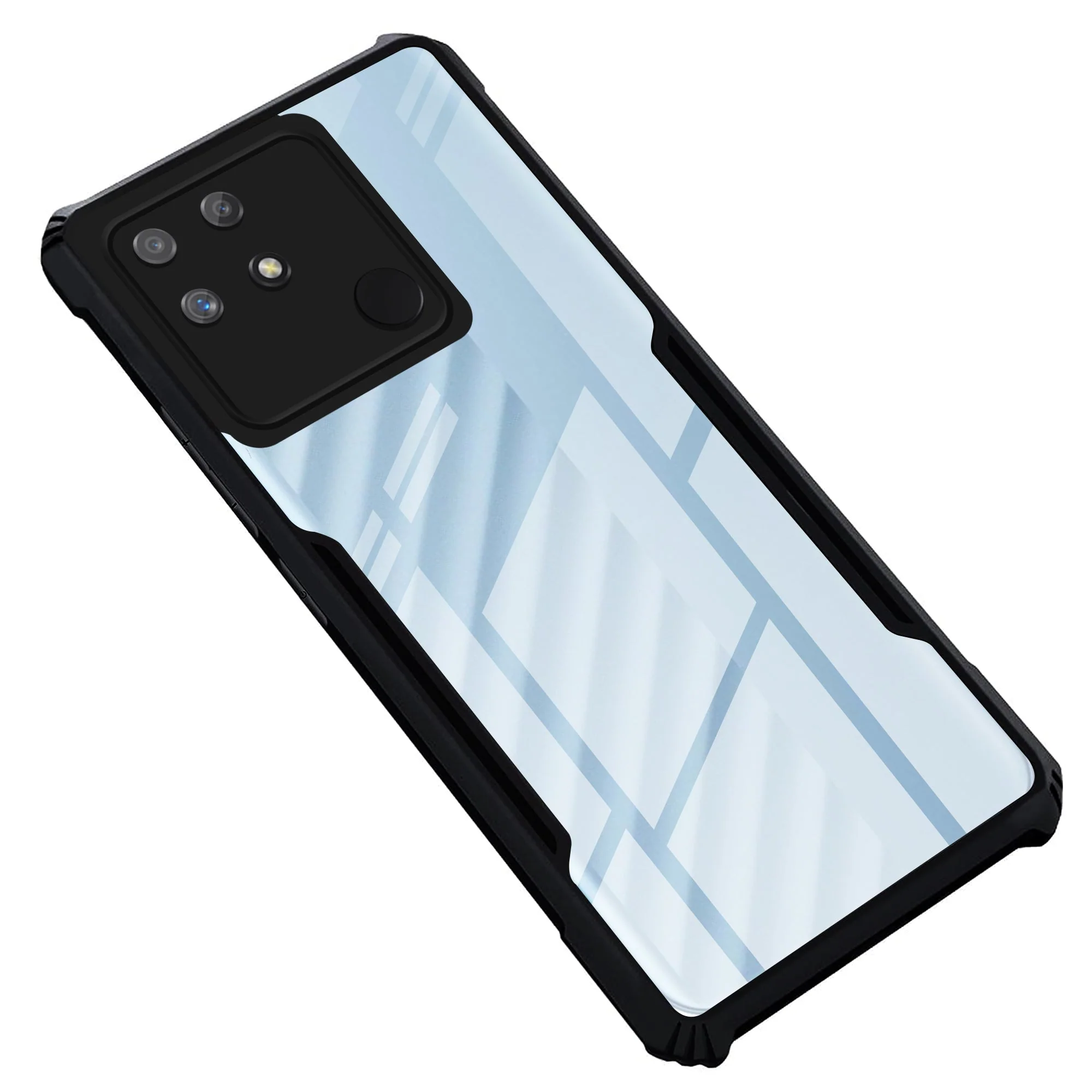 Premium Acrylic Transparent Back Cover for Realme Narzo 50A