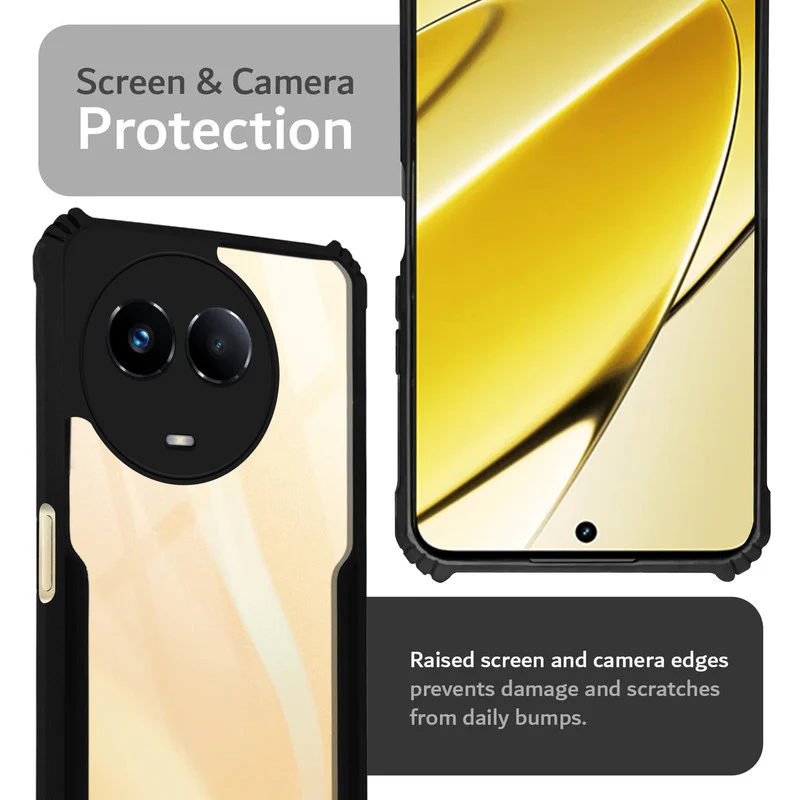 Premium Acrylic Transparent Back Cover for Realme Narzo 60x 5G - Image 7
