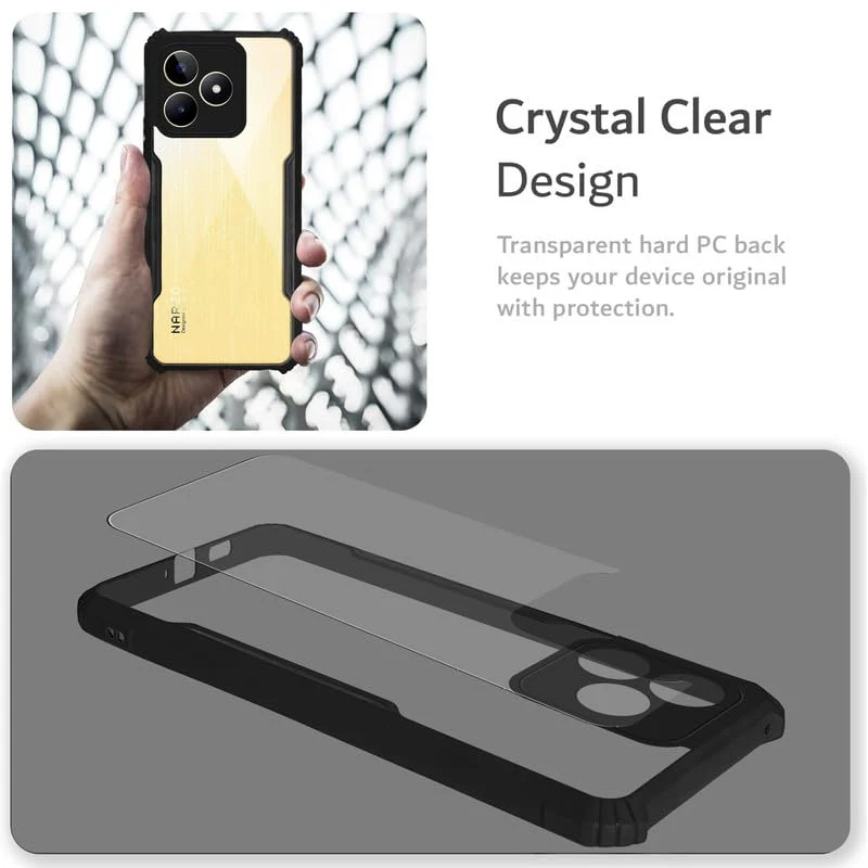 Premium Acrylic Transparent Back Cover for Realme Narzo N53 - Image 5