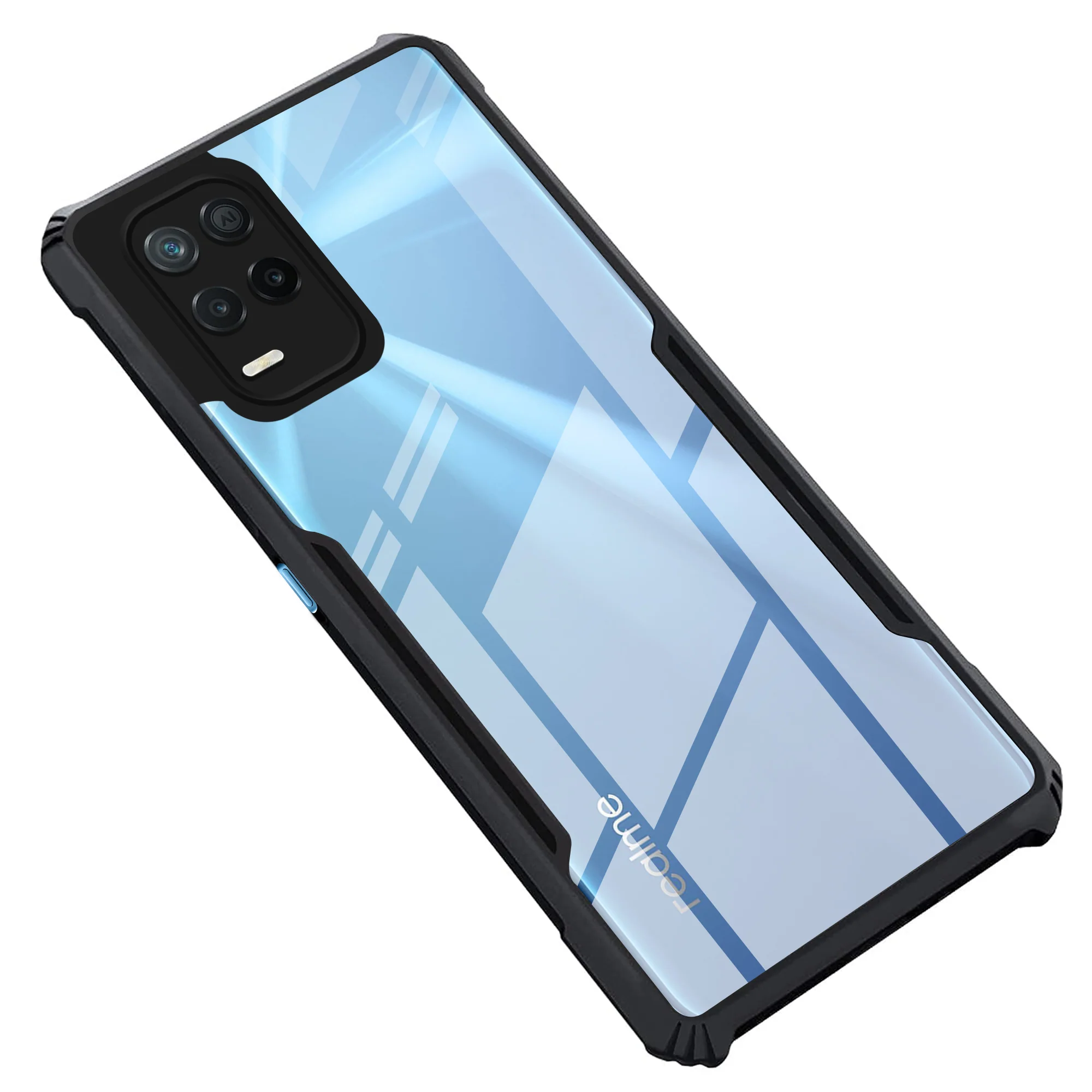 Premium Acrylic Transparent Back Cover for Realme V13 5G