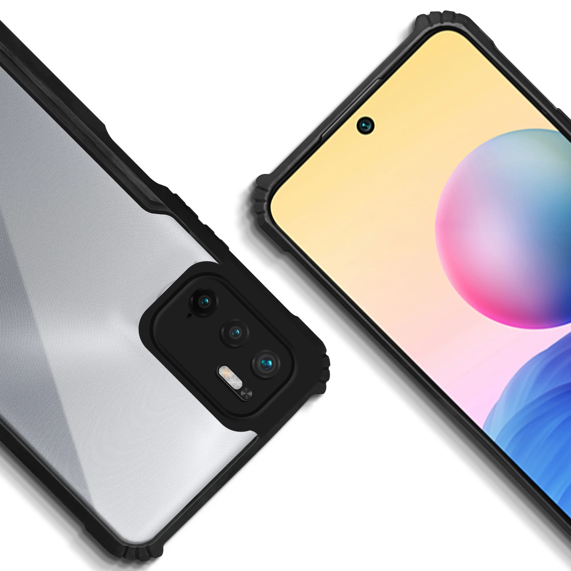 Premium Acrylic Transparent Back Cover for Redmi Note 10 5G - Image 8