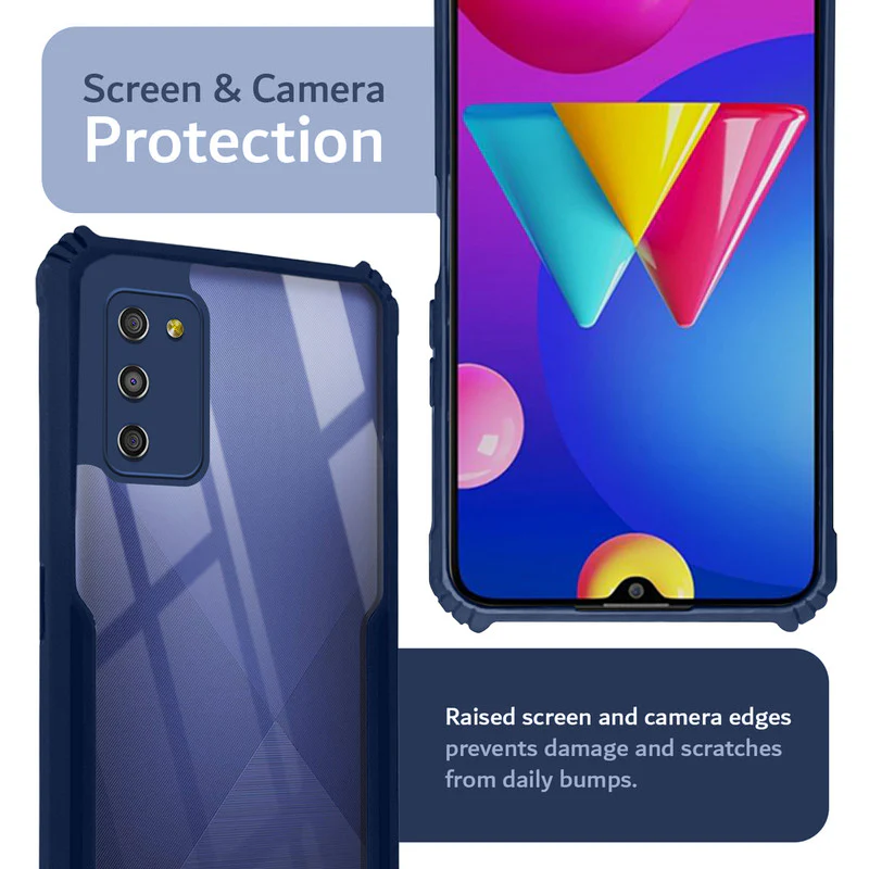 Premium Acrylic Transparent Back Cover for Samsung A02s - Image 4