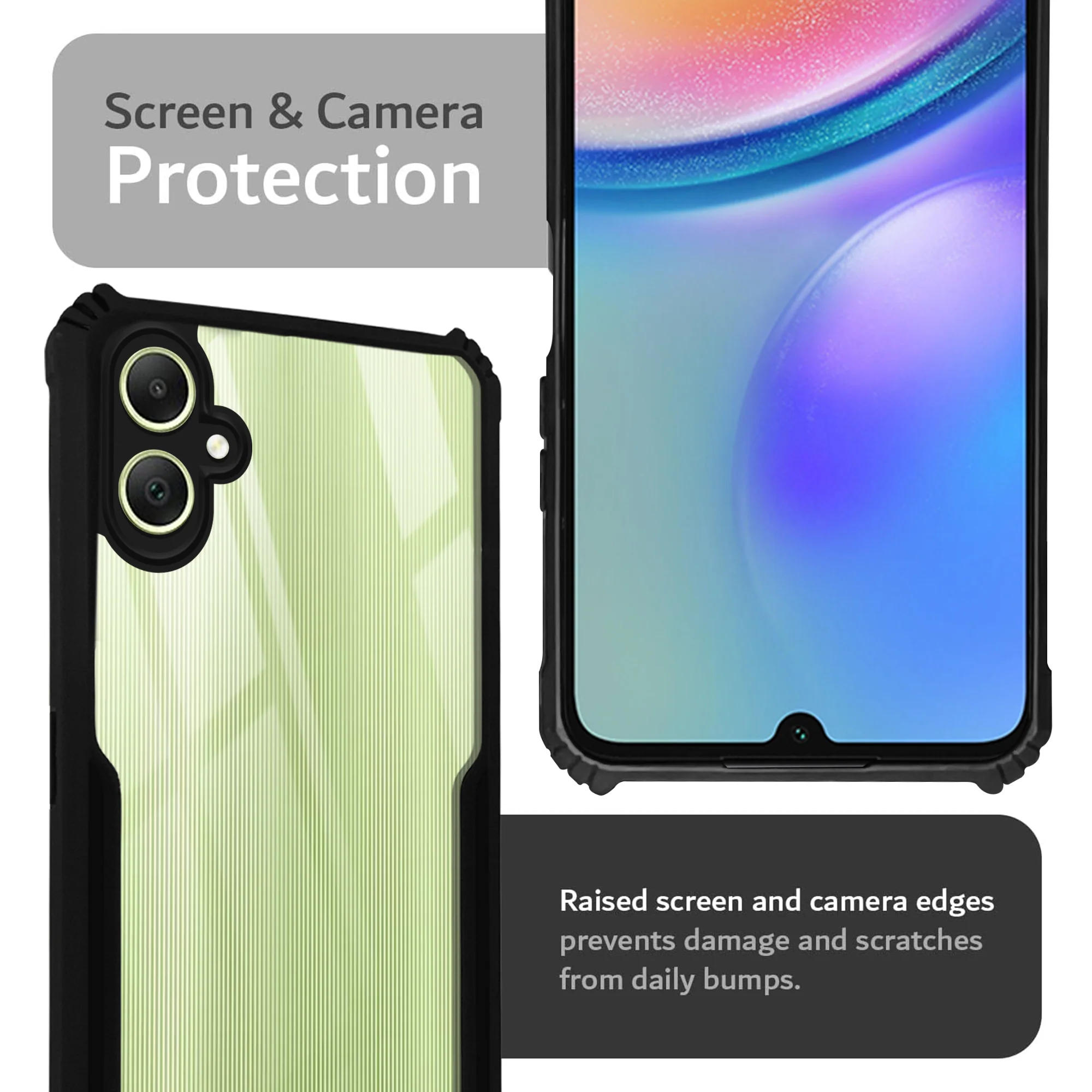 Premium Acrylic Transparent Back Cover for Samsung A05 - Image 6