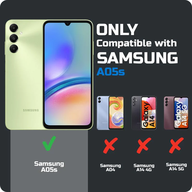 Premium Acrylic Transparent Back Cover for Samsung A05s - Image 2