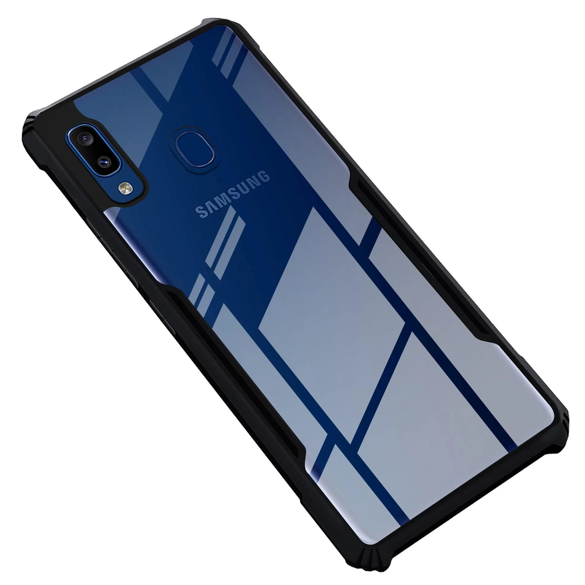 Premium Acrylic Transparent Back Cover for Samsung A20 | Samsung A30