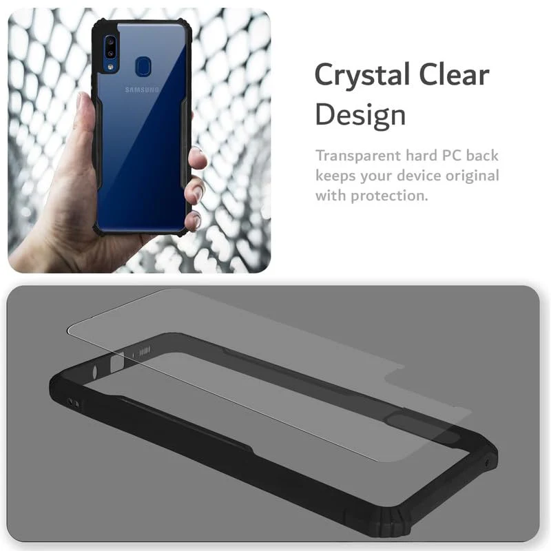 Premium Acrylic Transparent Back Cover for Samsung A20 | Samsung A30 - Image 5