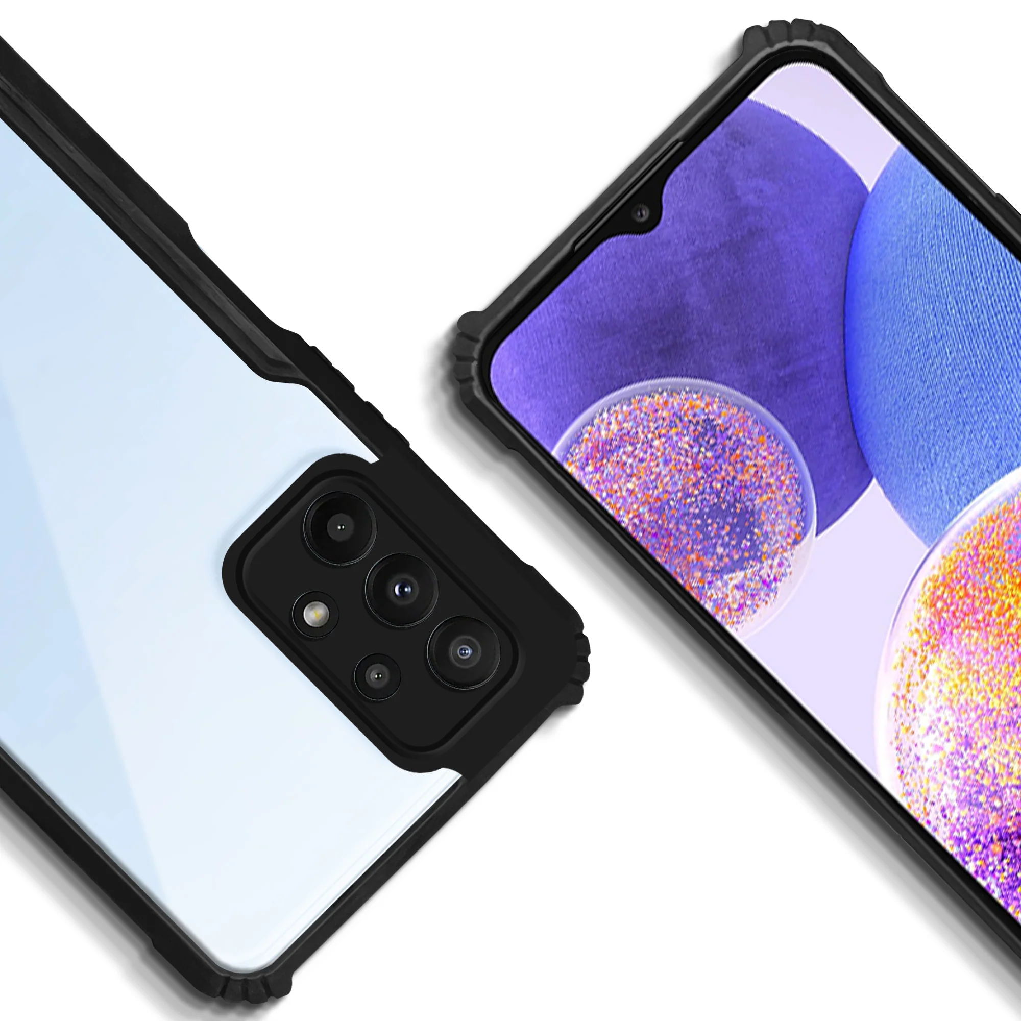 Premium Acrylic Transparent Back Cover for Samsung A23 4G & Samsung A23 5G - Image 8