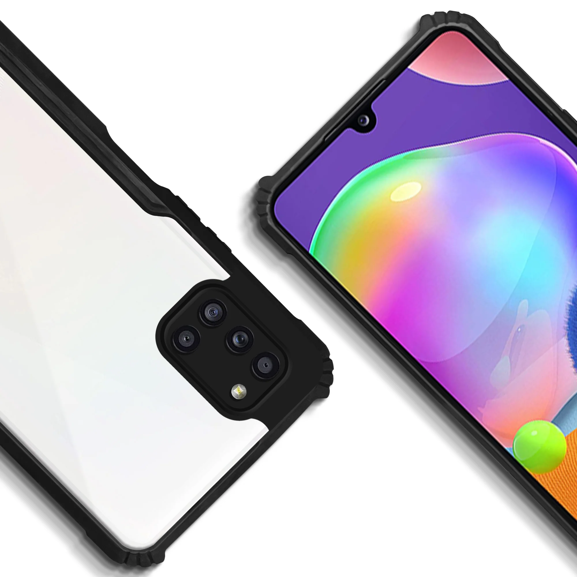 Premium Acrylic Transparent Back Cover for Samsung  A31 - Image 8