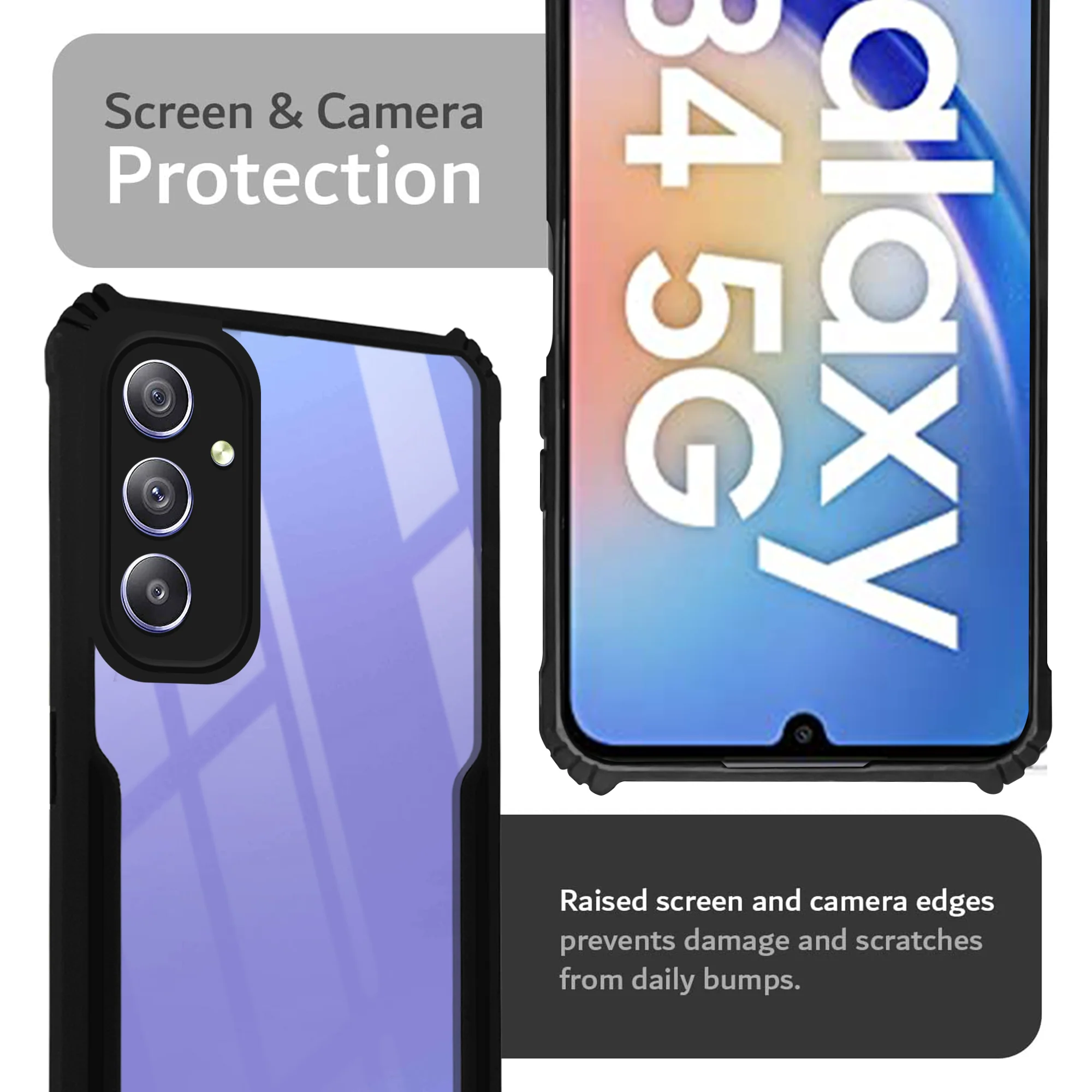 Premium Acrylic Transparent Back Cover for Samsung A34 5G - Image 6