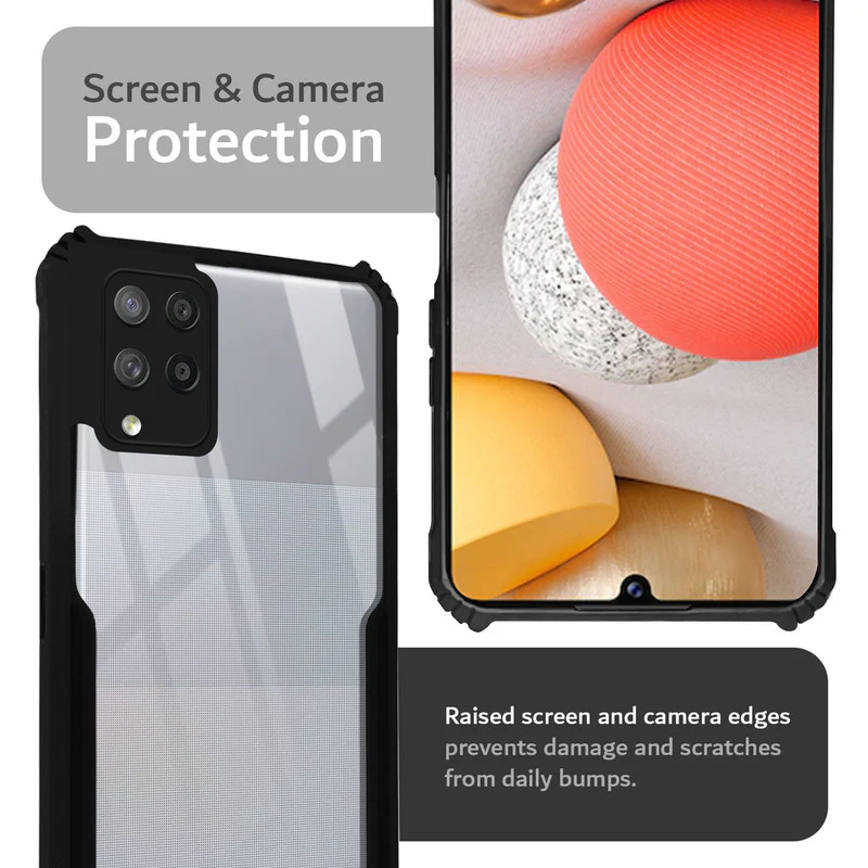Premium Acrylic Transparent Back Cover for Samsung A42 5G - Image 5