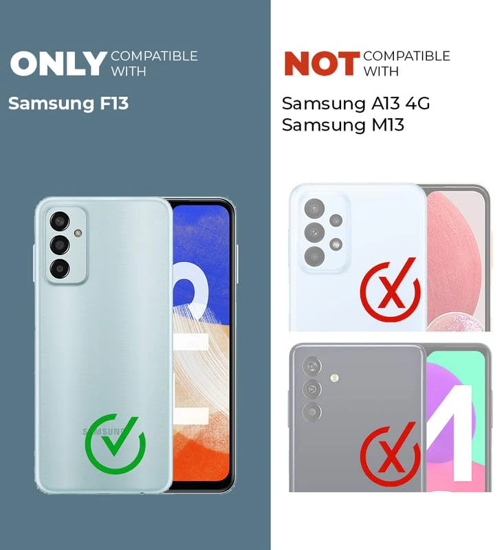 Premium Acrylic Transparent Back Cover for Samsung F13 5G - Image 2