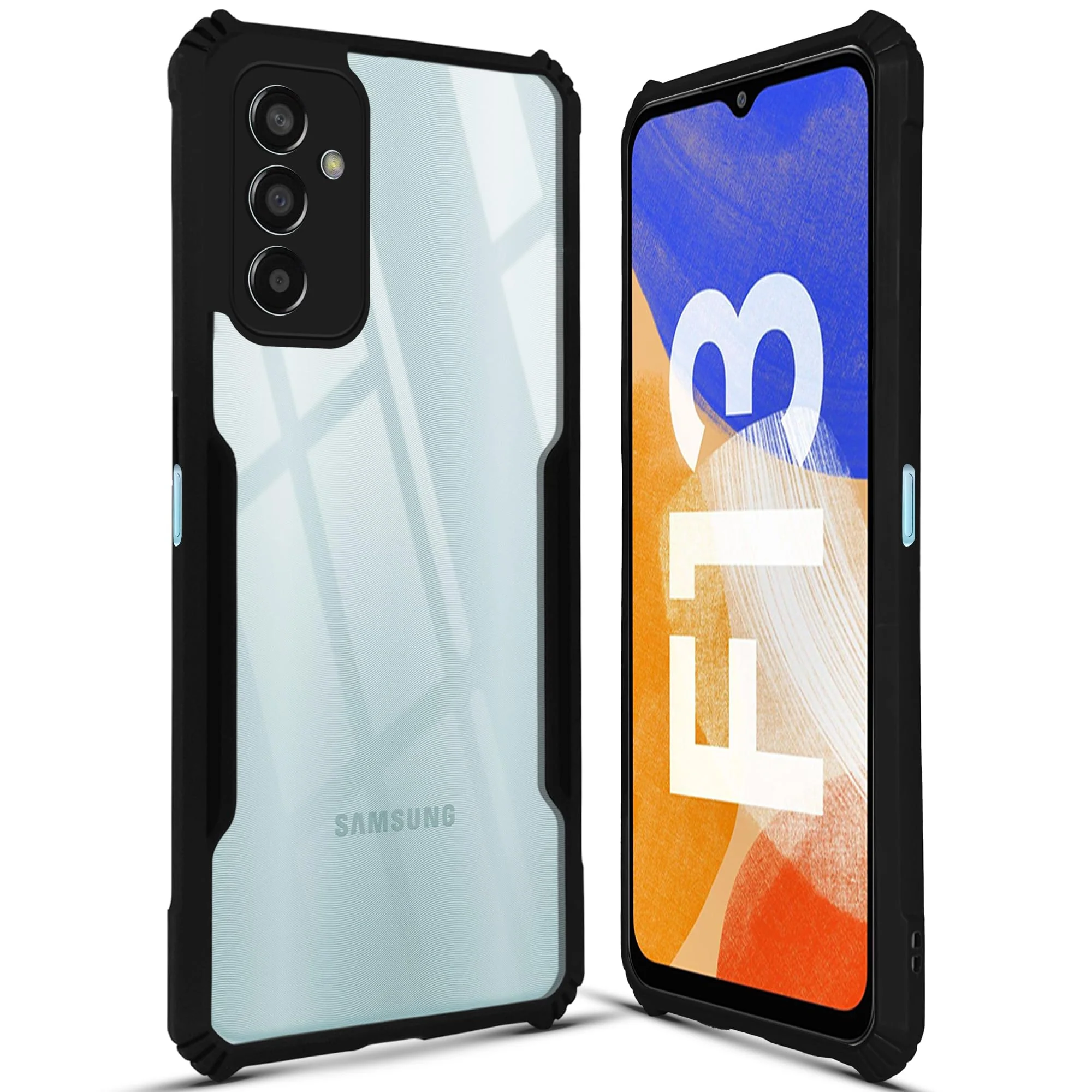 Premium Acrylic Transparent Back Cover for Samsung F13 5G - Image 4
