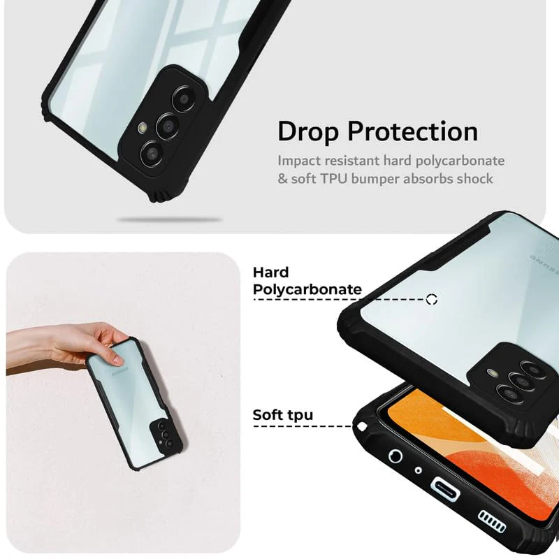 Premium Acrylic Transparent Back Cover for Samsung F13 5G - Image 5