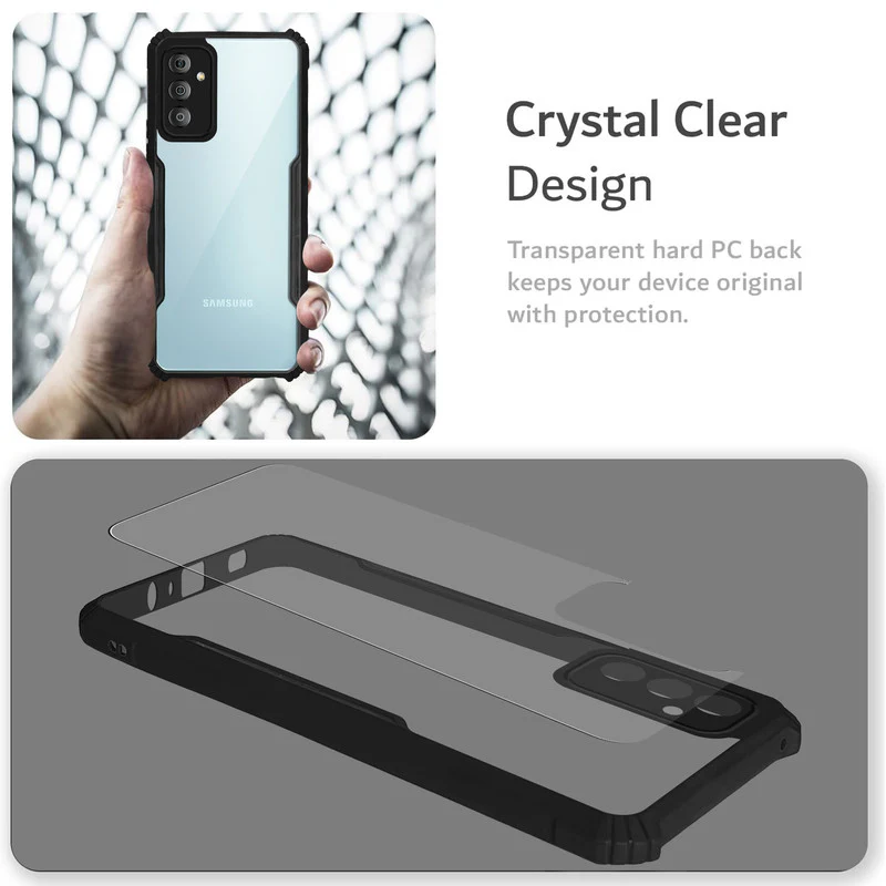 Premium Acrylic Transparent Back Cover for Samsung F23 5G - Image 5