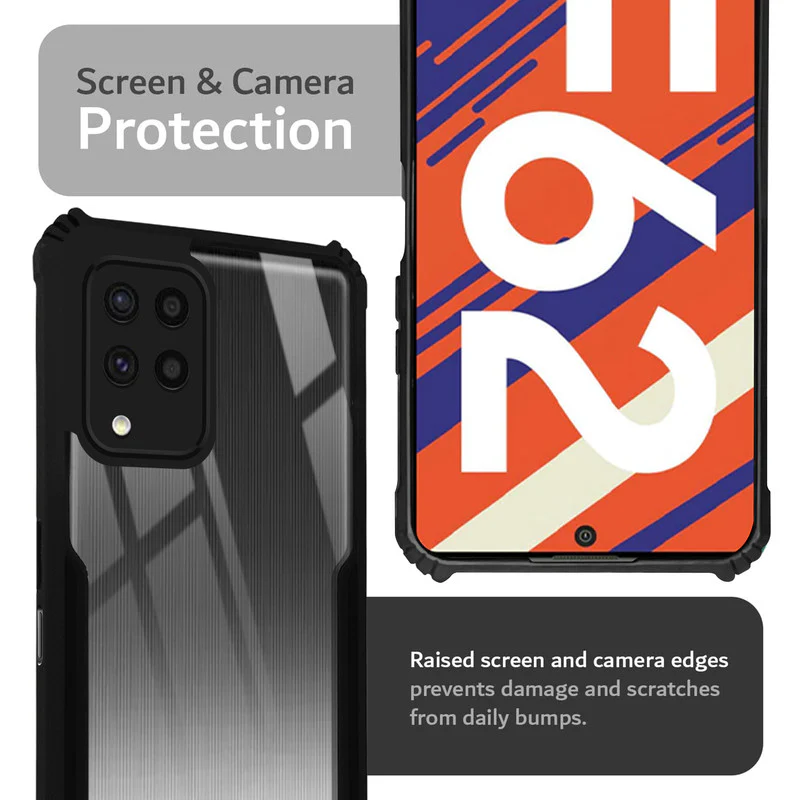 Premium Acrylic Transparent Back Cover for Samsung F62 - Image 6