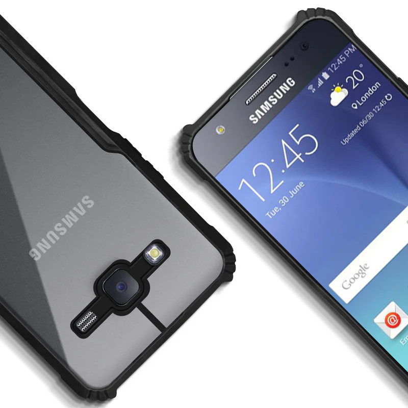 Premium Acrylic Transparent Back Cover for Samsung J7 2015 - Image 7