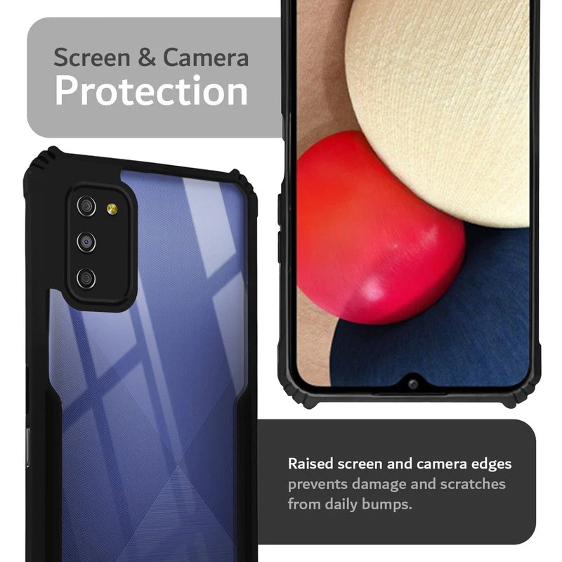 Premium Acrylic Transparent Back Cover for Samsung M02s - Image 6