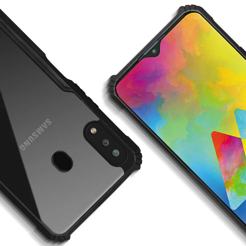 Premium Acrylic Transparent Back Cover for Samsung M20 - Image 7