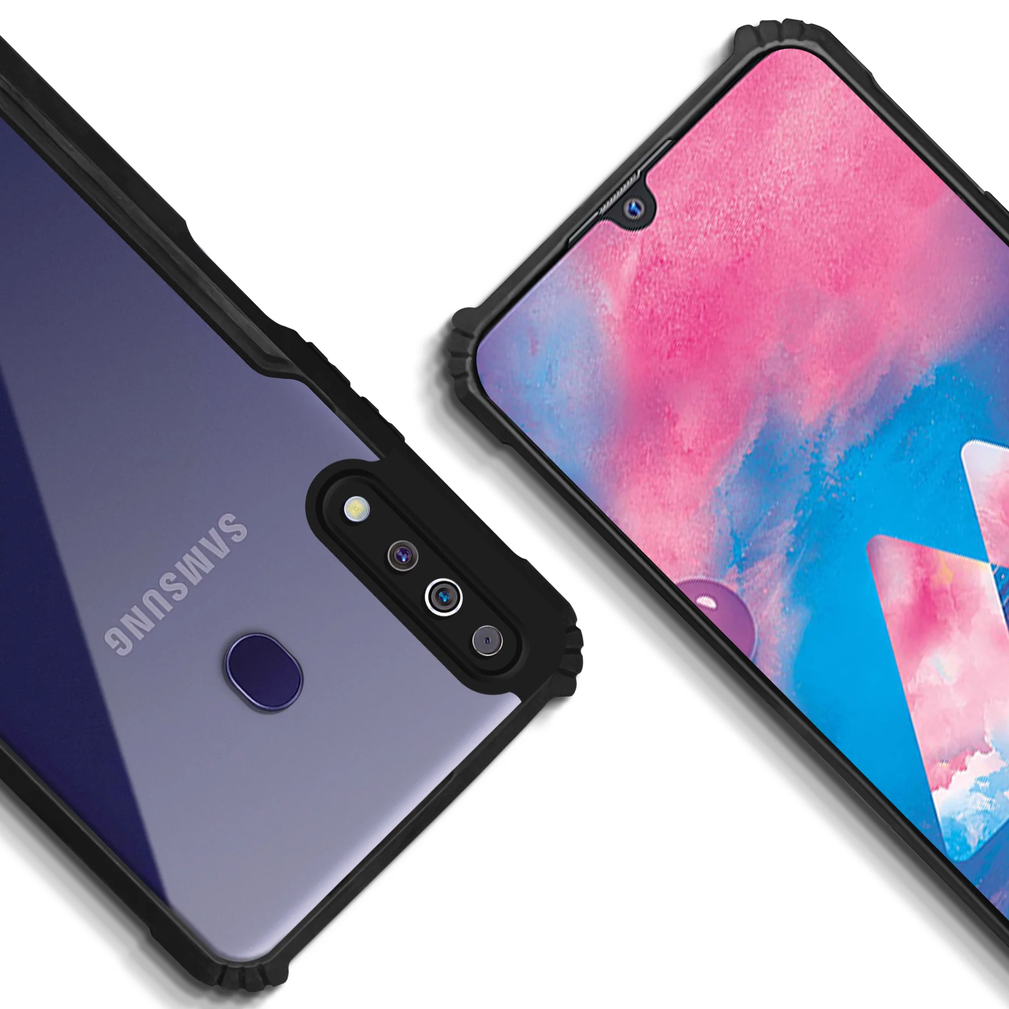 Premium Acrylic Transparent Back Cover for Samsung M30 - Image 7