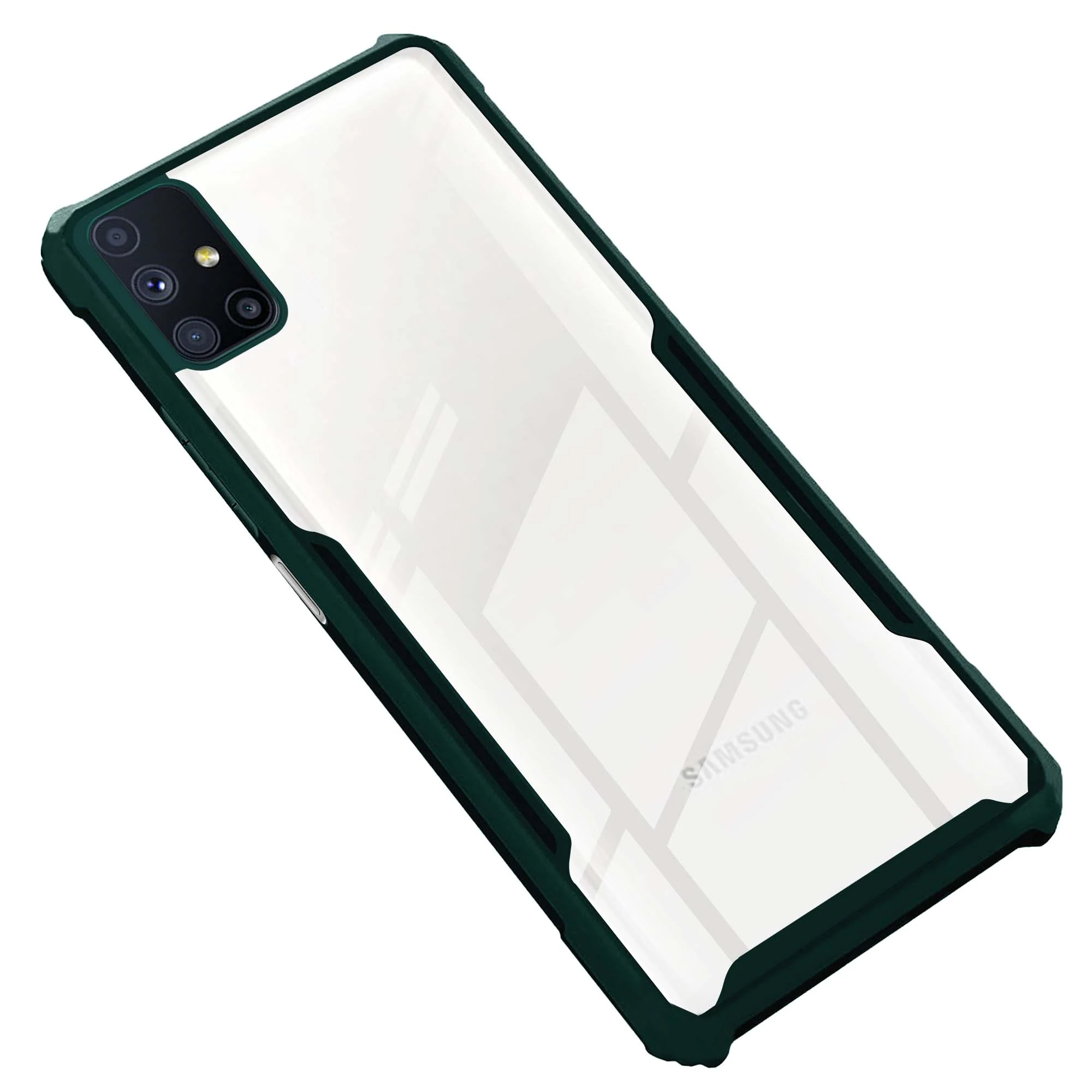 Premium Acrylic Transparent Back Cover for Samsung M51 - Image 8