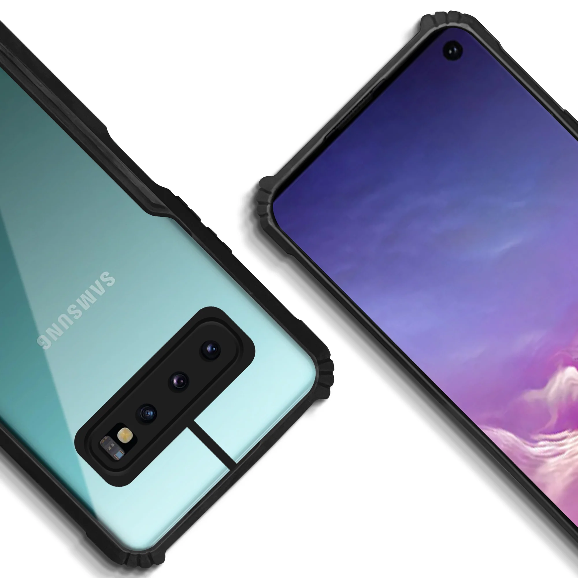 Premium Acrylic Transparent Back Cover for Samsung S10 4G - Image 8