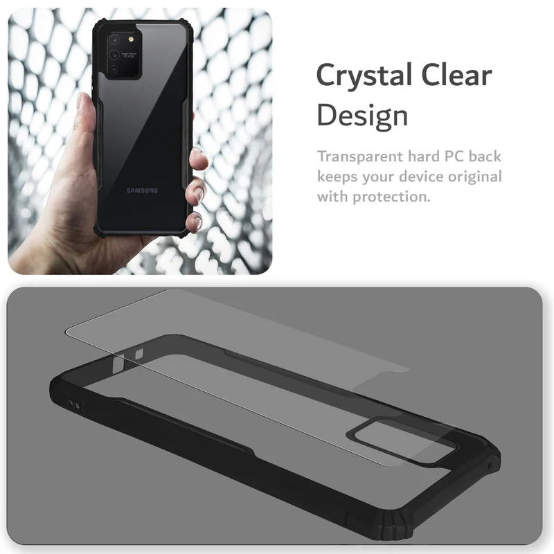 Premium Acrylic Transparent Back Cover for Samsung S10 Lite - Image 5